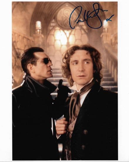 Paul McGann   8th DOCTOR - DOCTOR WHO 10x8 Genuine Signed Autograph 703