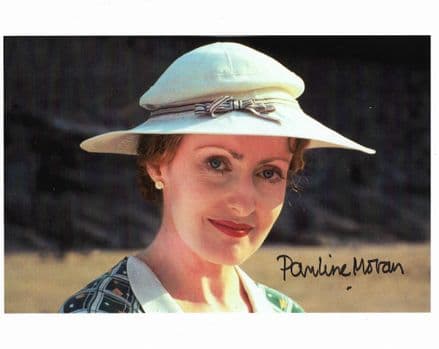 Pauline Moran - Poirot "Miss Lemon" genuine signed autograph 10x8 COA 11999
