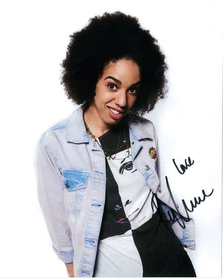 Pearl Mackie - Signed 10 x 8. This is an original autograph not a copy 10285