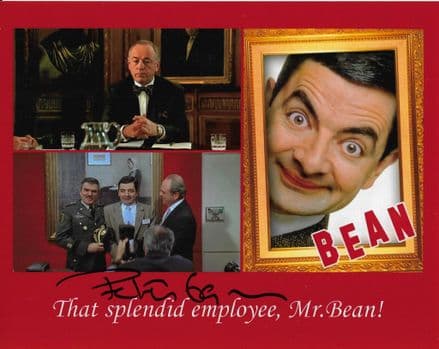 Peter Egan "Mr. Bean" Genuine signed autograph  COA 10x8 GSA - COA (1)