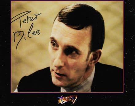 Peter Miles DOCTOR WHO - Genuine Signed Autograph 10x8 COA 11750