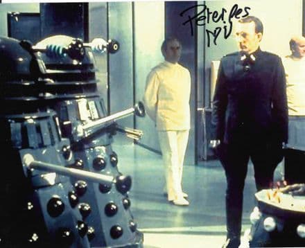 Peter Miles 'Genesis of the Daleks' DOCTOR WHO genuine signed autograph 10x8 COA 11493