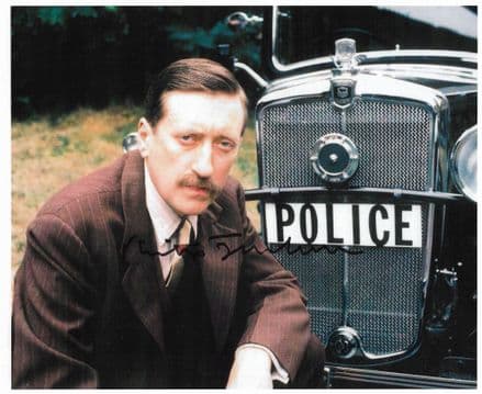 Philip Jackson - Poirot "Japp"genuine signed autograph 10x8 COA 11995