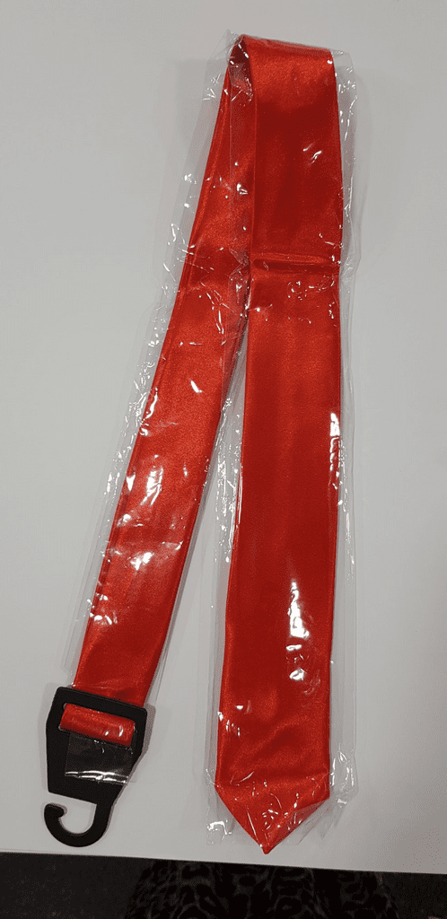 Red Satin Necktie - PC6381