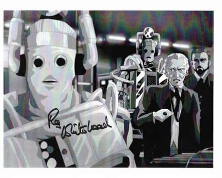 Reg Whitehead 'Cyberman - The Tenth Planet" DOCTOR WHO Genuine Signed Autograph 10 x 8 COA 12141