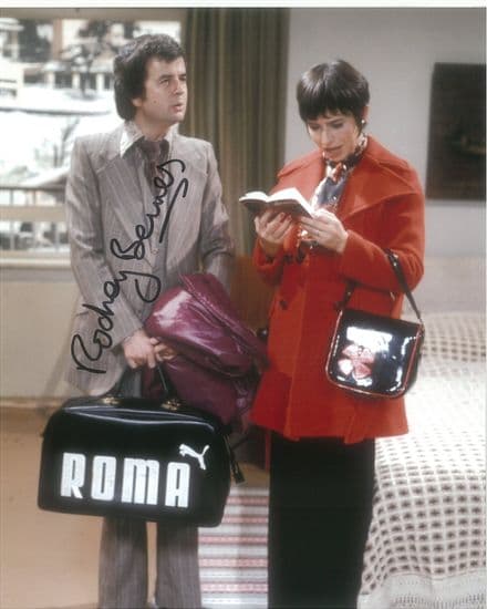 Rodney Bewes THE LIKELY LADS - Genuine Signed Autograph 10x8 COA 10187
