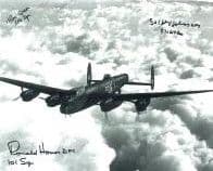 Ron Green, Ronald Holmes &  Johnny Johnson (WW2 Pilots) - Genuine Signed Autograph 7733
