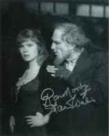 Ron Moody FAGIN - Shani Wallis NANCY - OLIVER the musical' Genuine Signed Autograph 10x8 COA  6677