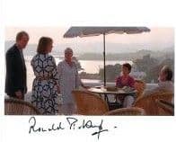 Ronald Pickup The Best Exotic Marigold Hotel, Genuine Signed Autograph,