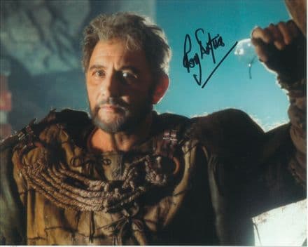 Roy Dotrice BEAUTY AND THE BEAST Genuine Autograph 10x8 11083