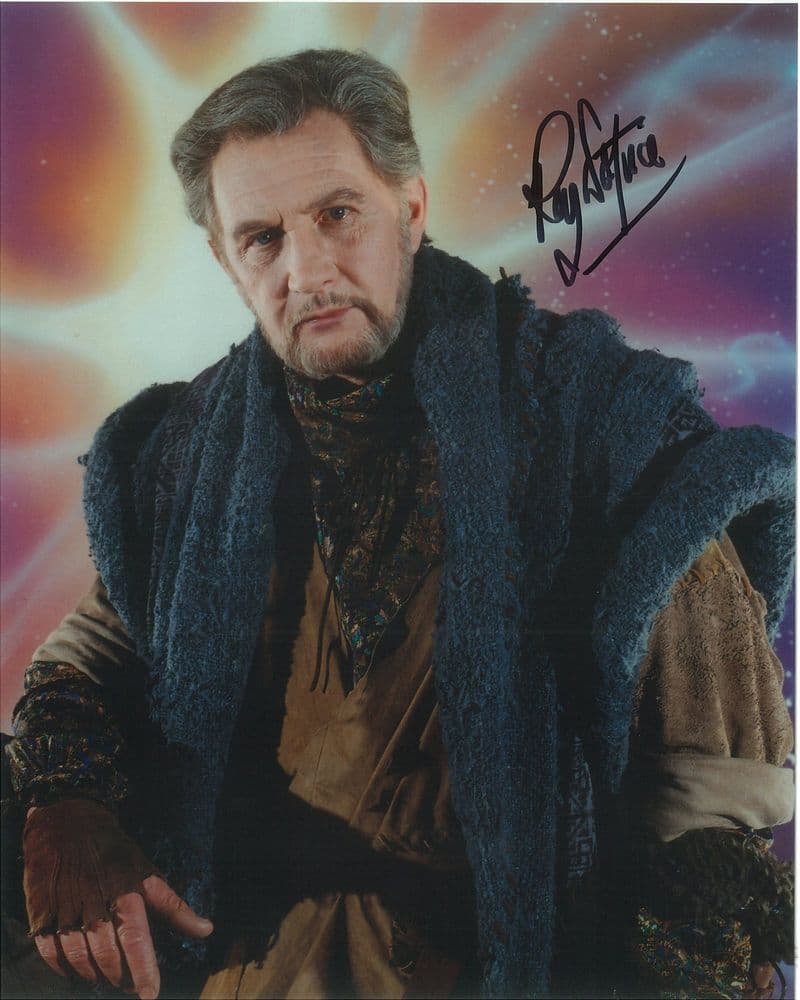Roy Dotrice BEAUTY AND THE BEAST Genuine Autograph 10x8 11085