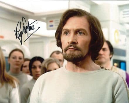 Roy Dotrice 'Commissioner Simmonds' SPACE 1999 Genuine Autograph 10x8  11082