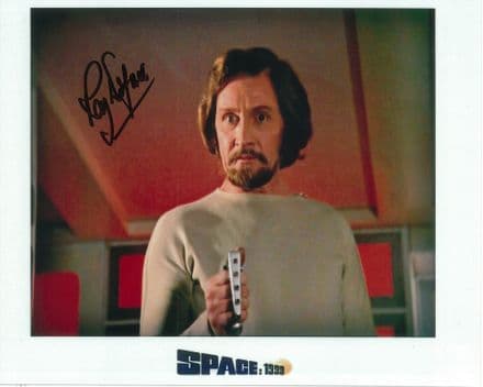 Roy Dotrice 'Commissioner Simmonds' SPACE 1999 Genuine Autograph 10x8 11084