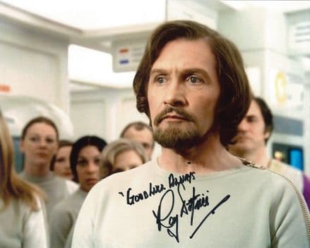 Roy Dotrice 'Commissioner Simmonds' SPACE 1999 Genuine Autograph 10x8  11142