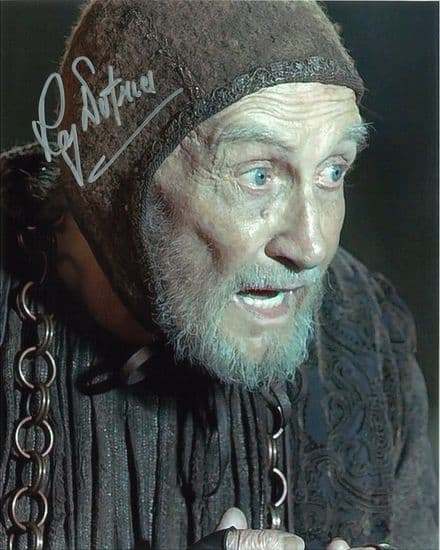 Roy Dotrice, 'Hallyne' GAME OF THRONES 10 X 8 genuine signed autograph 11141