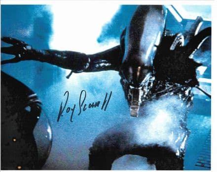 Roy Scammell - "ALIEN" Genuine Signed Autograph 10 x 8 COA 22531