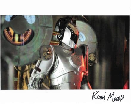 Ruari Mears "Cyberman" - DOCTOR WHO Genuine Signed Autograph 10 x 8 COA 12055