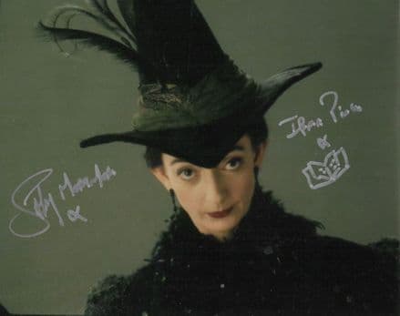 Sally Mortemore "Game of Thrones-Harry Potter" 10"X8"signed Autograph COA 11636