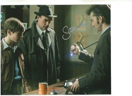 Sam Cox from "The Idiot's" Lantern  DOCTOR WHO genuine signed autograph 10x8 COA