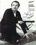 Shane Rimmer JAMES BOND: The Spy Who Loved Me, CAPT CARTER  Genuine Signed Autograph 10X8 COA 9135
