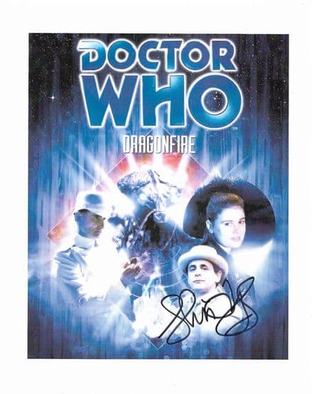 Shirin Taylor DR WHO "Dragonfire & Stones of Blood"10x8 Signed Autograph COA 12125