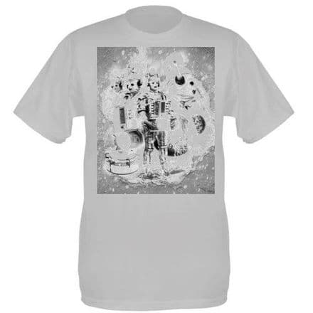 Silver Cyberman Montage T-Shirt PC22437