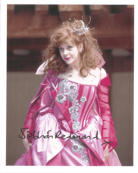 Siobhan Redmond, Genuine Autograph 10 x 8 COA 9512