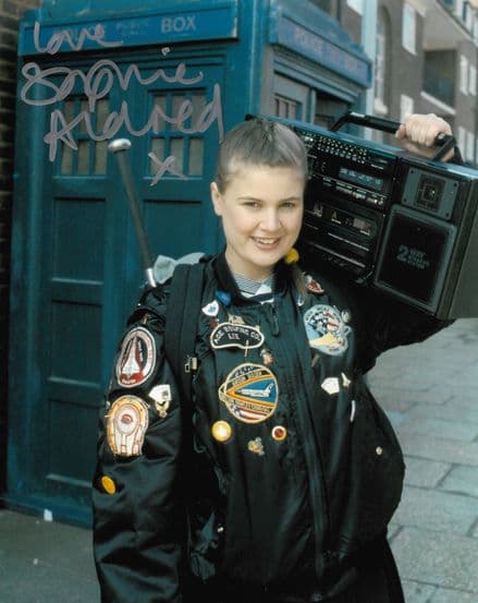 SOPHIE ALDRED "Ace" (DOCTOR WHO) genuine signed autograph COA 2885