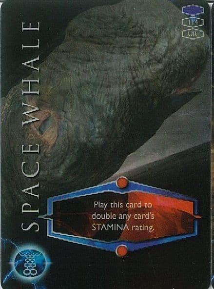 SPACE WHALE -  BBC 2006 Torchwood Trading Card   UR3D Card-  10627
