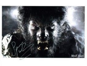 Spencer Wilding from The Wolfman Genuine signed autograph 10x8 COA 3051