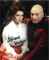 Stephanie Beacham Star Trek TNG Genuine signed autograph 8x10 COA