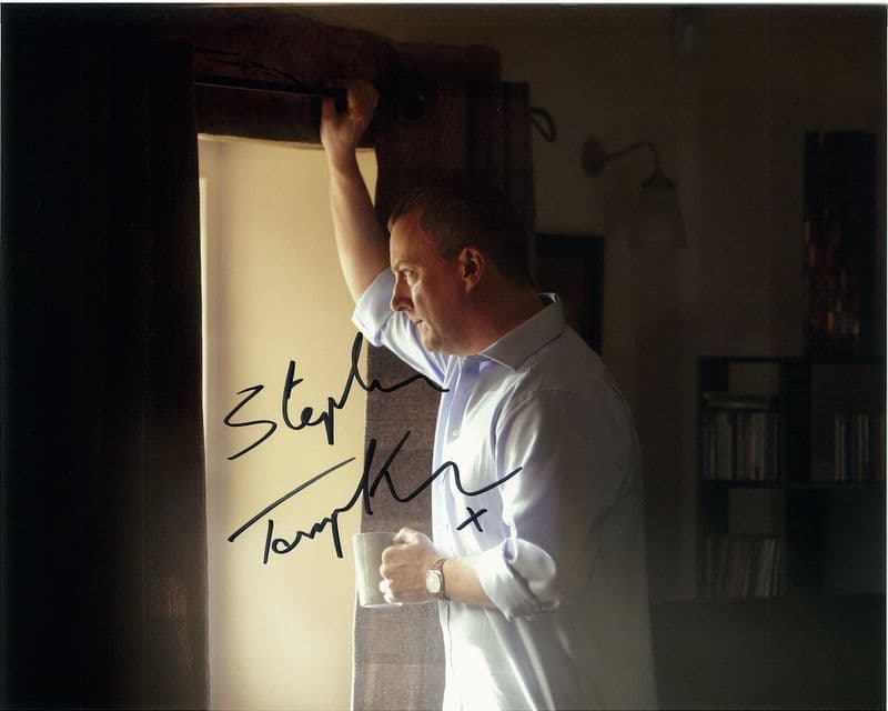 Stephen Tompkinson WILD AT HEART - DCI BANKS 10x8 Genuine Signed Autograph 11268