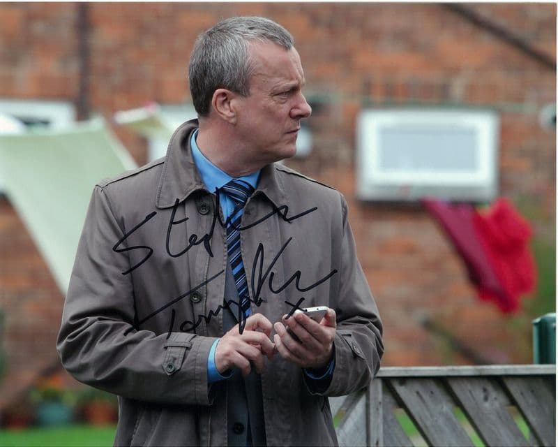 Stephen Tompkinson WILD AT HEART - DCI BANKS 10x8 Genuine Signed Autograph 11269