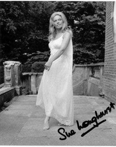 Sue Longhurst Hammer Horror genuine signed autograph 10x8 COA