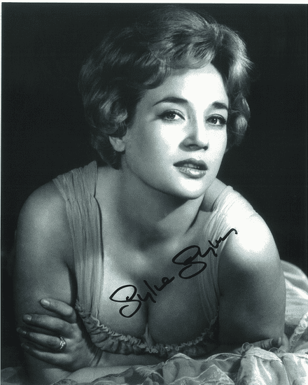 Sylvia Syms from The Queen British Screen Legend signed autograph 8 by 10, 10440