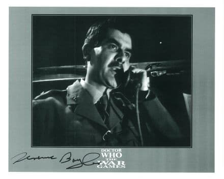 Terrence Bayler (Doctor Who) - Genuine Signed Autograph 8315