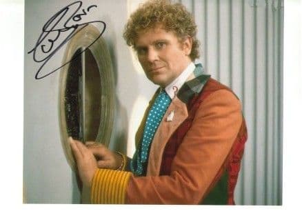 The sixth Doctor Colin Baker