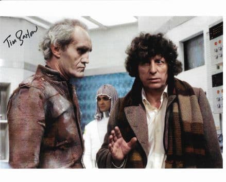 TIM BARLOW "Destiny of the Daleks" DOCTOR WHO Signed Autograph 10x8 COA  22635
