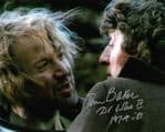 Tom Baker 4th Doctor DOCTOR WHO  Genuine Signed Autograph 10 X 8 COA 11857