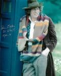 Tom Baker 4th Doctor DOCTOR WHO  Genuine Signed Autograph 10 X 8 COA 11858
