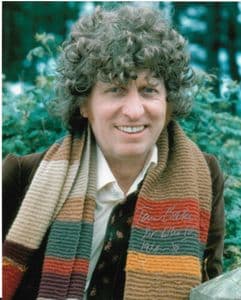 Tom Baker 4th Doctor DOCTOR WHO  Genuine Signed Autograph 10 X 8 COA 11862
