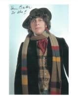 Tom Baker 4th Doctor DOCTOR WHO  Genuine Signed Autograph 10 X 8 COA 7051