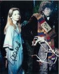 Tom Baker & Lalla Ward Multi signed DOCTOR WHO Genuine Signed Autographs 10 x 8 COA 10273