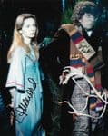 Tom Baker & Lalla Ward Multi signed DOCTOR WHO Genuine Signed Autographs 10 x 8 COA 11863