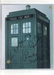 Tony Lee, Gary Russell and Phil Collinson DOCTOR WHO GSA 10x8 COA 1601