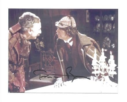 Trevor Baxter "Professor George Litefoot" DOCTOR WHO  The Talons of Weng-Chiang GSA 10X8 COA 9512