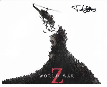 Troy Glasgow "WORLD WAR Z" Genuine Signed Autograph 10x8 COA 2673