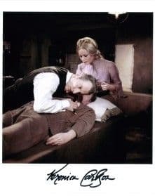 Veronica Carlson HAMMER HORROR genuine signed autograph 10 by 8 COA 2947