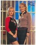 Victoria Alcock and Kika Mirylees, BAD GIRLS, 10 x 8 genuine signed autograph 10719