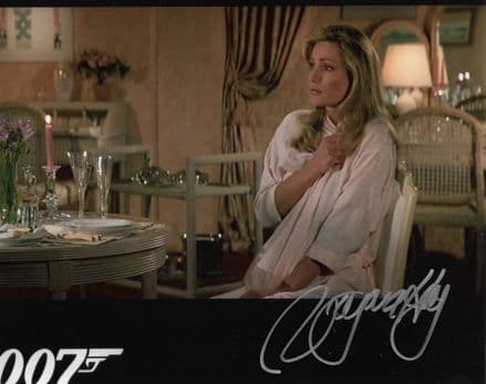 Virginia Hey BOND 007- Genuine Signed Autograph 10x8 COA 11719